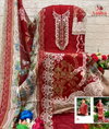 Aasha 1204 A and B Cotton Dupatta Pakistani Salwar Suits Wholesale Market In Surat